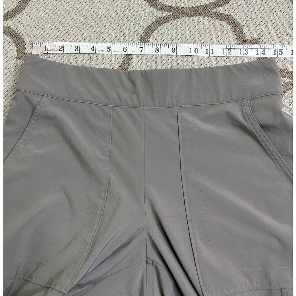 Athleta Chelsea Wide Leg Pants Gray Light Asphalt Size 6 Travel Athleisure - Picture 5 of 13